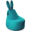 Qubo Baby Rabbit Puff Seat Cushion Pop Fit Aqua (1291)