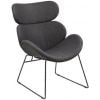 Home4You Cazar Relaxing Chair Dark Grey