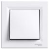 Schneider Electric Asfora Surface Mount Switch With Frame, White, IP44 (EPH0400421)