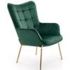 Кресло отдыха Halmar Castel 2 Зеленое