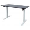 Augstumā Regulējams Galds Home4you Ergo Light, 60x120cm, Melns (K187072)