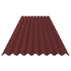 Gofrēta bitumena loksne Gutta Guttapral K9, 2000x850x2.6mm, sarkana