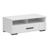 Black Red White Assen TV stand, 100x50x37cm, White (S513-RTV1S/4/10-BI/BIP)