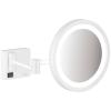 Vannas Istabas Spogulis Hansgrohe AddStoris 21.7x21.7cm, Balts (41790700)