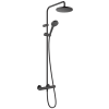 Dušas Sistēma Hansgrohe Vernis Blend 200 1jet EcoSmart Ar Termostatu Melns (26089670)