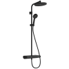 Dušas Sistēma Hansgrohe Activera S 240 1jet EcoSmart Select 360 Varia Ar Termostatu Melns (28638670)