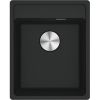 Virtuves Izlietne Franke Maris MRG 110-37 TL Pabūvējama, Fragranīta, Melna Matēta (125.0683.194)
