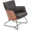 Halmar Chillout Relax Chair Grey/Brown