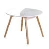 Halmar Ruben Extendable Table 102x102cm, White/Oak