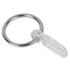 Dekorika Classic Curtain Rings with Hooks for Rods Ø16mm, 10pcs, Silver