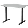 Martin Electric Height Adjustable Desk 100x60cm Black/Stone Grey (28-0706-10)