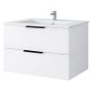Riva SA 700-6 Sink Cabinet without Sink, Matte White (SA 700-6 White Matte)