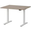 Martin Electric Height Adjustable Desk 100x80cm White/Oak (28-0702-71)