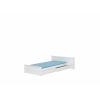 Adrk Aldex Shelf Children's Bed 190x139x72cm, Without Mattress, White (CH-Alde-Sh-W-190-E1958)