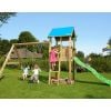 Children's Playground Castle 2-Swing Green (801_120 - 850_177_green)