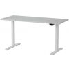 Martin Electric Height Adjustable Desk 140x60cm White/Stone Grey (28-0700-10)