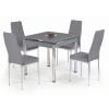 Halmar Kent Extendable Table 80x80cm, Grey