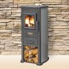 Blist Economical Lux N Fireplace Stove Grey, 20360105