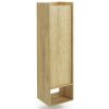 Halmar Mobius 1D Shelf, 50x41x179cm Oak (V-PL-MOBIUS-SHELF_1D-OAK)