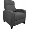 Home4You Enigma Relaxing Chair Dark Grey