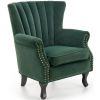 Кресло отдыха Halmar Titan Зеленое