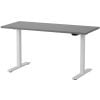 Martin Electric Height Adjustable Desk 140x60cm White/Graphite Grey (28-0700-12)