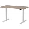 Martin Electric Height Adjustable Desk 120x60cm White/Oak (28-0699-73)