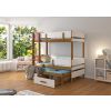 Adrk Etapo Children's Bed 208x103x171cm, Without Mattress, Oak/White (CH-Eta-OAK+W-208-E1105)