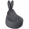 Pufs Sēžammaiss Qubo Baby Rabbit Pop Fit Grey (1004)