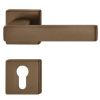 Hafele Austin 1769/843KV/843KVS Door Handle for Interior Doors, PZ, Bronze (904.92.104)