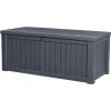 Keter Rockwood Storage Box 155x72.4x64.4cm, Grey (17197729)