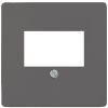 Siemens Delta I-System Surface Mounting Frame, Grey (5TG1226-2)