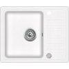 Aquasanita Notus SQ102-710AW Built-in Kitchen Sink White (21264)