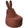 Qubo Baby Rabbit Puff Seat Cushion Pop Fit Cocoa Brown (1846)