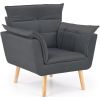 Кресло для отдыха Halmar Rezzo серого цвета