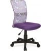 Штабельное офисное кресло Halmar Dingo Violets