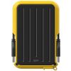 Silicon Power Armor A66 External Hard Drive, 1TB, Yellow/Black (SP010TBPHD66SS3Y)