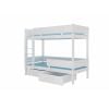 Adrk Etiona Children's Bed 208x103x156cm, Without Mattress, White (CH-Eti-W-208-E1134)