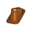 Vilpe Classic Vino Ventilation Outlet for Valcprofile and Bitumen Shingle Roof, Brick Red