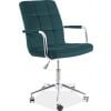 Biroja Krēsls Signal Q-022, 40x51x87cm, Zaļš (OBRQ022VZ)