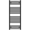 Dvieļu Žāvētājs Zehnder Aura 146.9x50cm, Melns matēts
