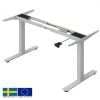 Linergo Oslo Electric Height Adjustable Desk Legs, Grey (77-2883)