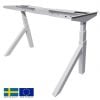 Linak Silkeborg Electric Height Adjustable Table Legs, White (77-2894)