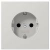 Jung LS 1520 LG Ground Socket Outlet 1-way with Earth, Grey (LS1520LG)