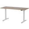 Martin Electric Height Adjustable Desk 140x60cm White/Oak (28-0700-73)