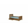 Adrk Carmel Children's Bed 217x104x97cm, Without Mattress, Oak (CH-CARm-OAK-217-E2105)