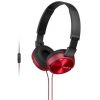 Sony MDR-ZX310APR Headphones Red (MDRZX310APR.CE7)