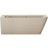 Paa Quadro Corner A Silk 160x75cm Silkstone Bathtub Matte Caffelatte (VAQUASA/04)