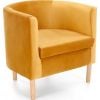 Halmar Clubby 2 Relaxing Chair Yellow
