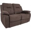 Home4You Dixon Reclining Sofa, 155x95x102cm, Brown (21665)